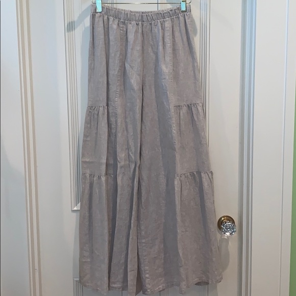 Camille & Company Brown Wide Leg Pants - Picture 1 of 8